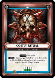 Costly Ritual - Foil